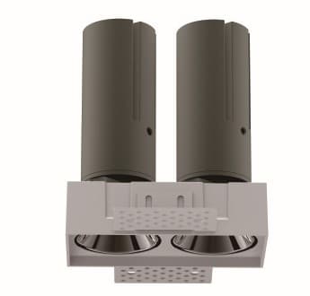 SC-523-L2-2x12W Trimless Cosmic/Curve & Crescent