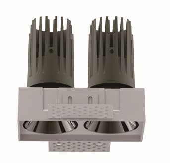SC-523-L2-2x8W Trimless Cosmic/Curve & Crescent